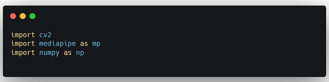 导入必要的Python模块