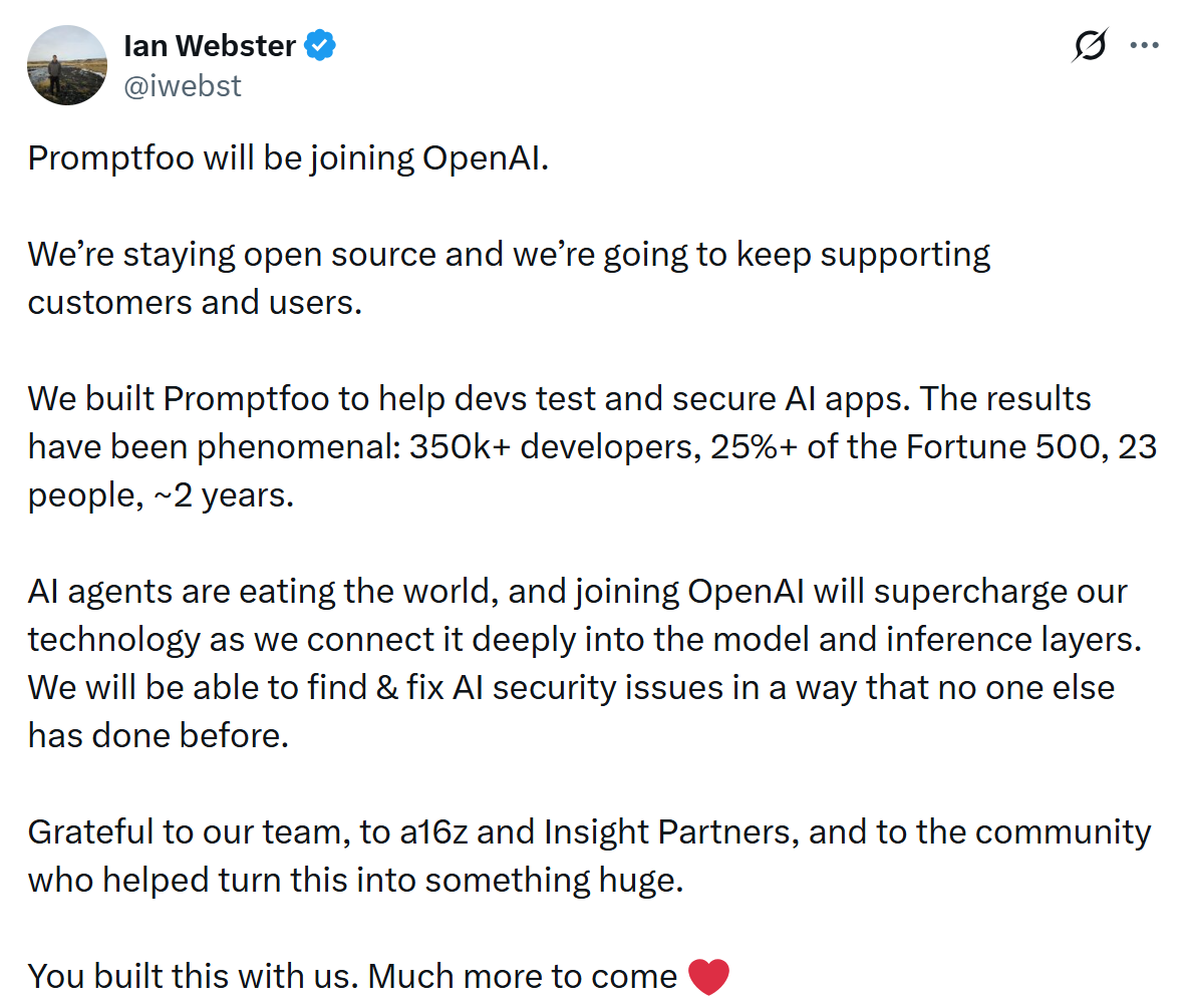 Ian Webster的推文