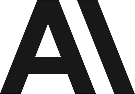Anthropic logo in transparent PNG and vectorized SVG formats