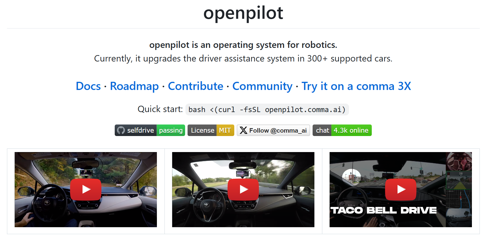 openpilot