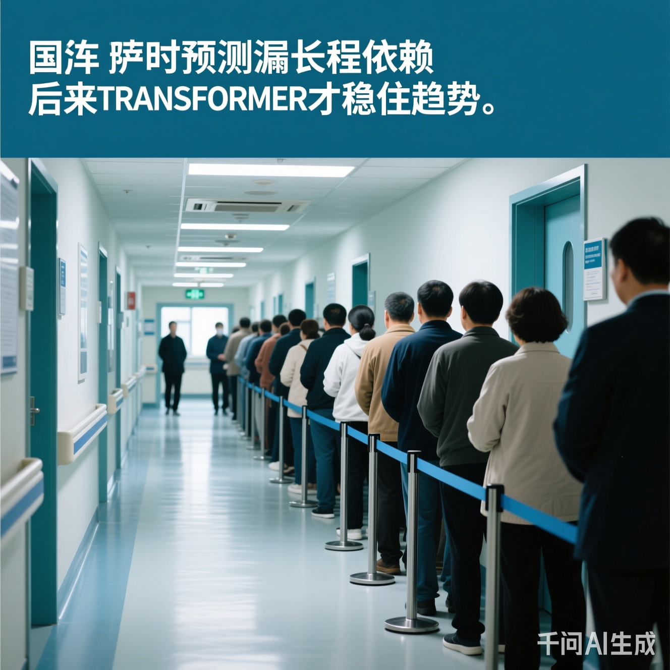 医院走廊排队众生相