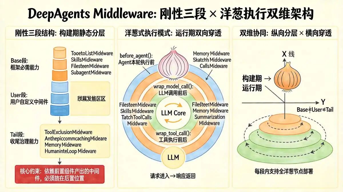 三、Middleware 管道宏观架构:刚性三段结构与洋葱式执行模式