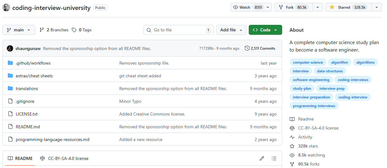 coding-interview-university