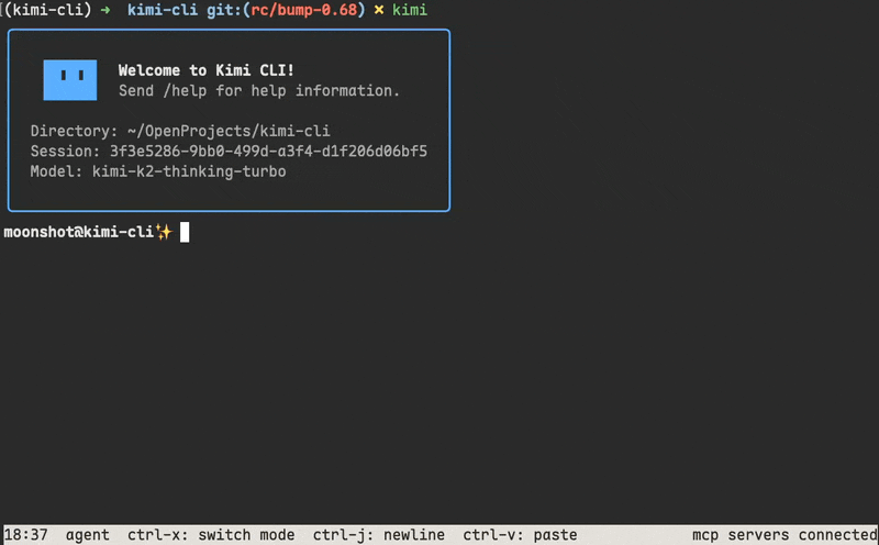 MoonshotAI/kimi-cli