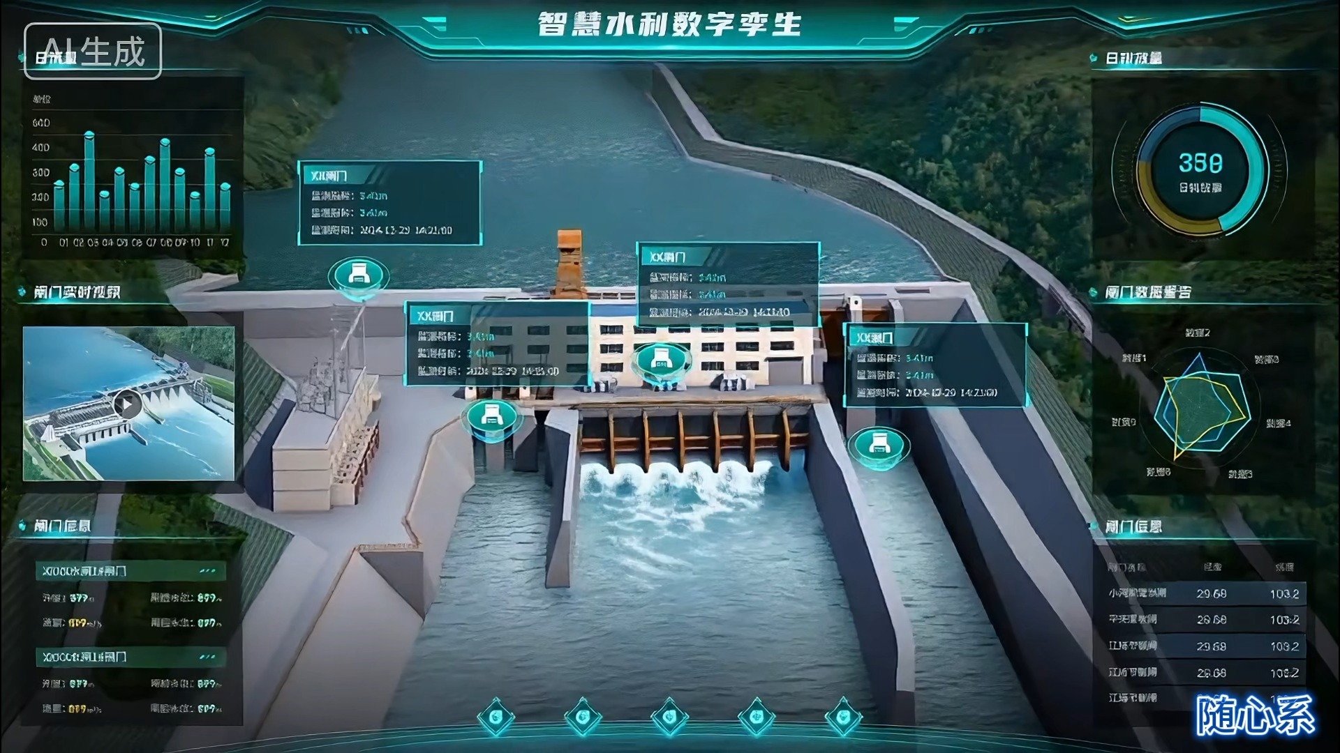 智慧水库安全防护系统