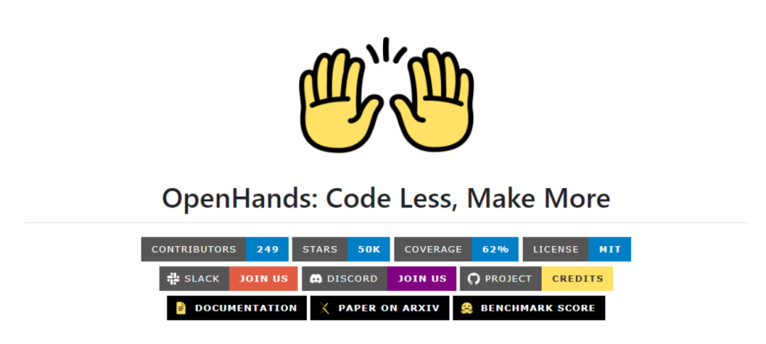 【GitHub周榜】OpenHands揽星50K，AI开发的“新王者”诞生？