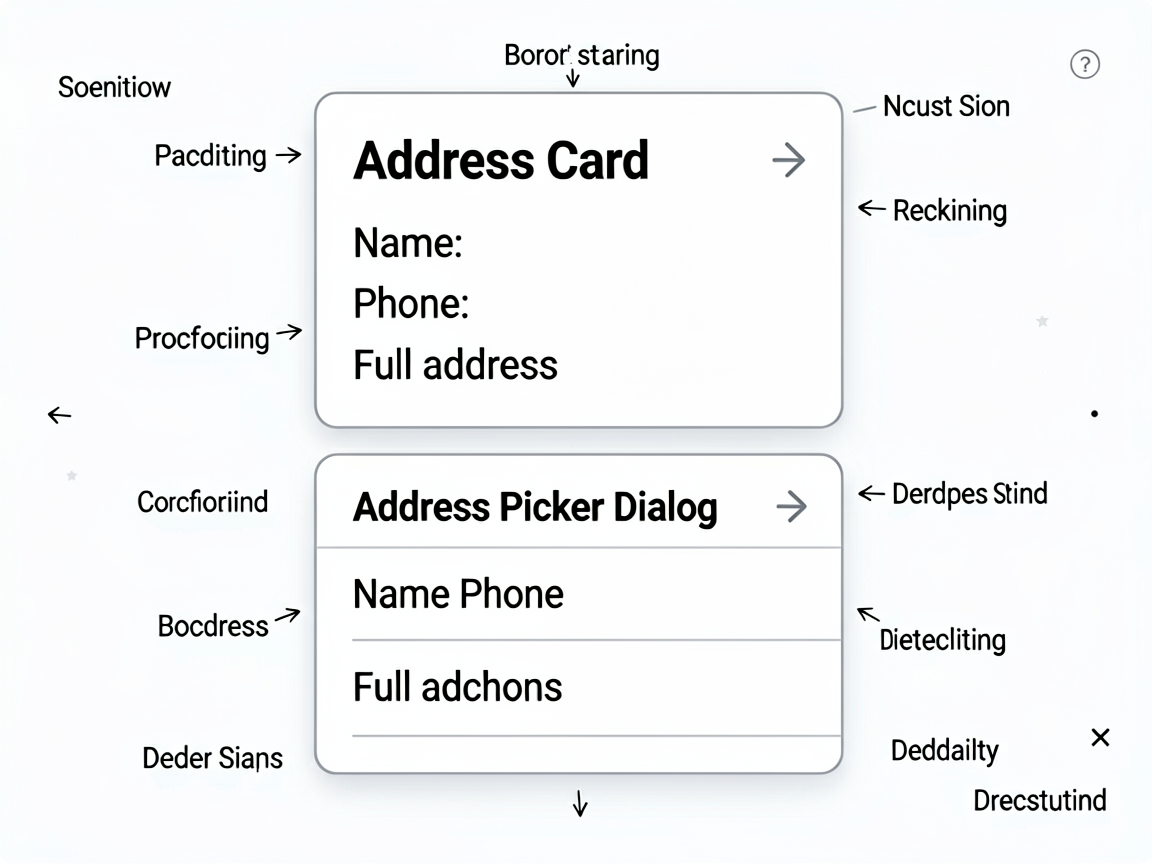 A UI wireframe sketch in Notion style depicting th