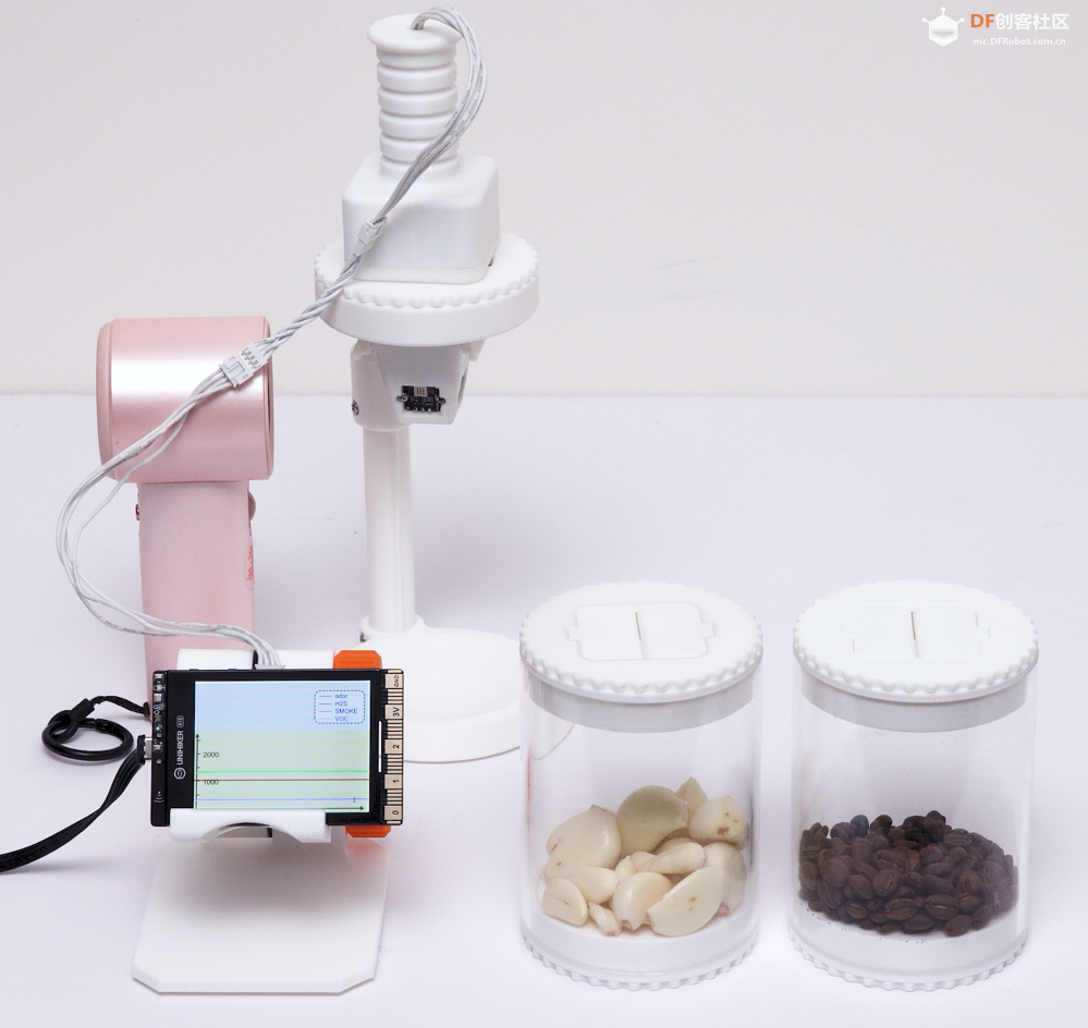 E-nose 电子鼻：用行空板 K10和Arduino IDE进行MEMS AI气体检测图18