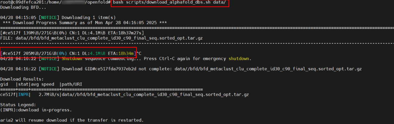 基于昇腾适配DeepMind团队发布的蛋白质结构预测模型OpenFold_pytorch_70