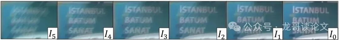 Figure 6: Deblurred results 　∥I∥<sub></sub>∥{∥5∥}∥　 to 　∥I∥<sub></sub>∥{∥0∥}∥　 from latent features 　∥Z∥<sub></sub>∥{∥5∥}∥<sup></sup>∥{∥B∥}∥　 to 　∥Z∥<sub></sub>∥{∥0∥}∥<sup></sup>∥{∥B∥}∥　 , showing reduced blur as reverse steps increase.