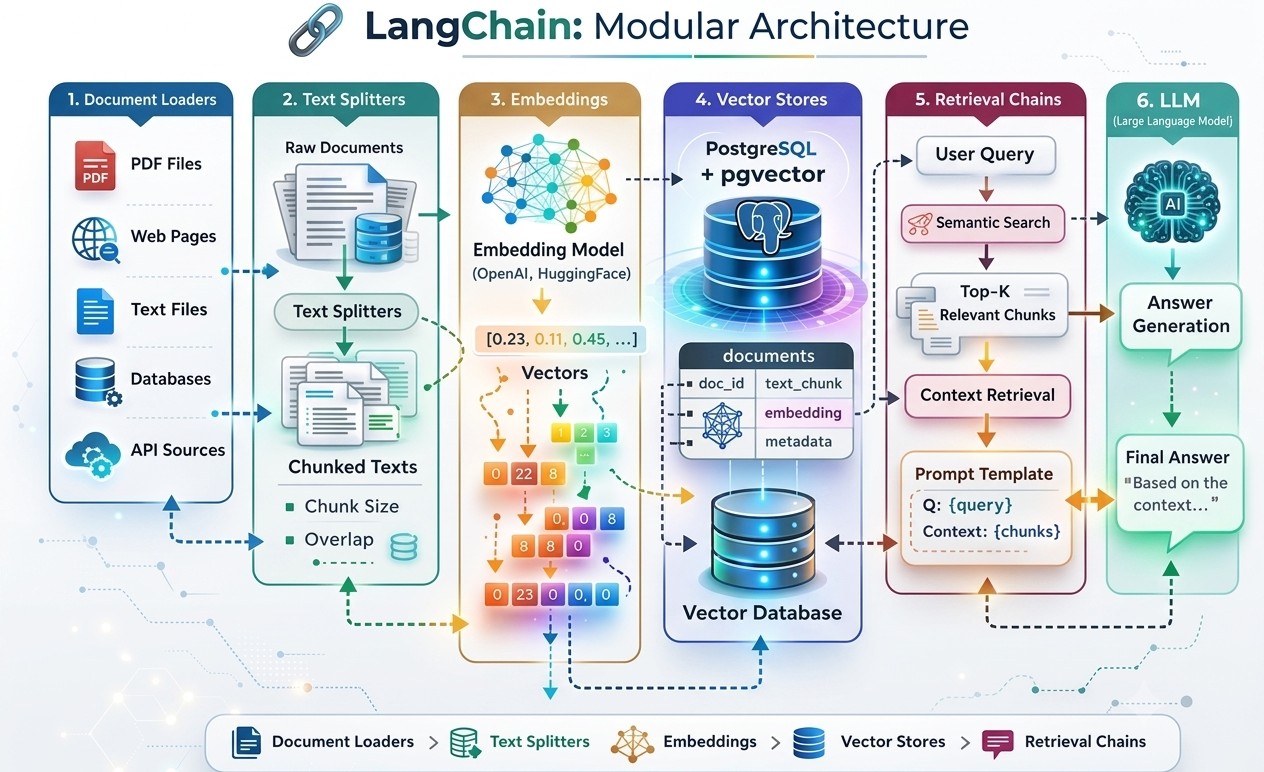 https://dev.to/code_2/how-to-create-a-rag-powered-chatbot-with-langchain-and-postgresql-51l9