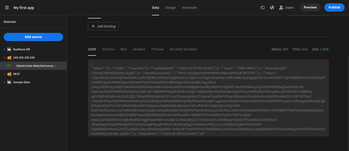 Budibase Security Advisory