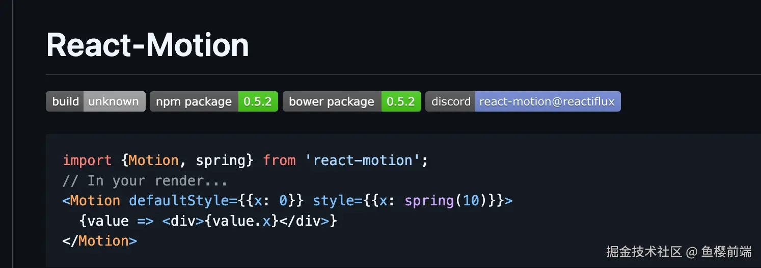 Motion Div React经典常用动画库,让你一招变动画大佬!!!-CSDN博客