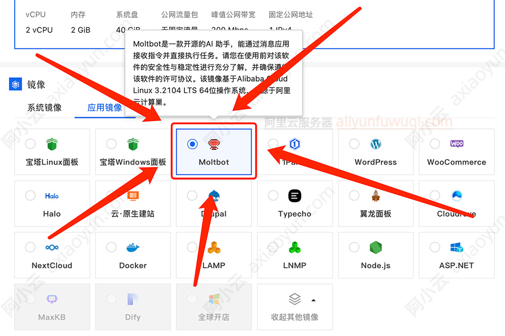 阿里云轻量服务器Moltbot部署教程