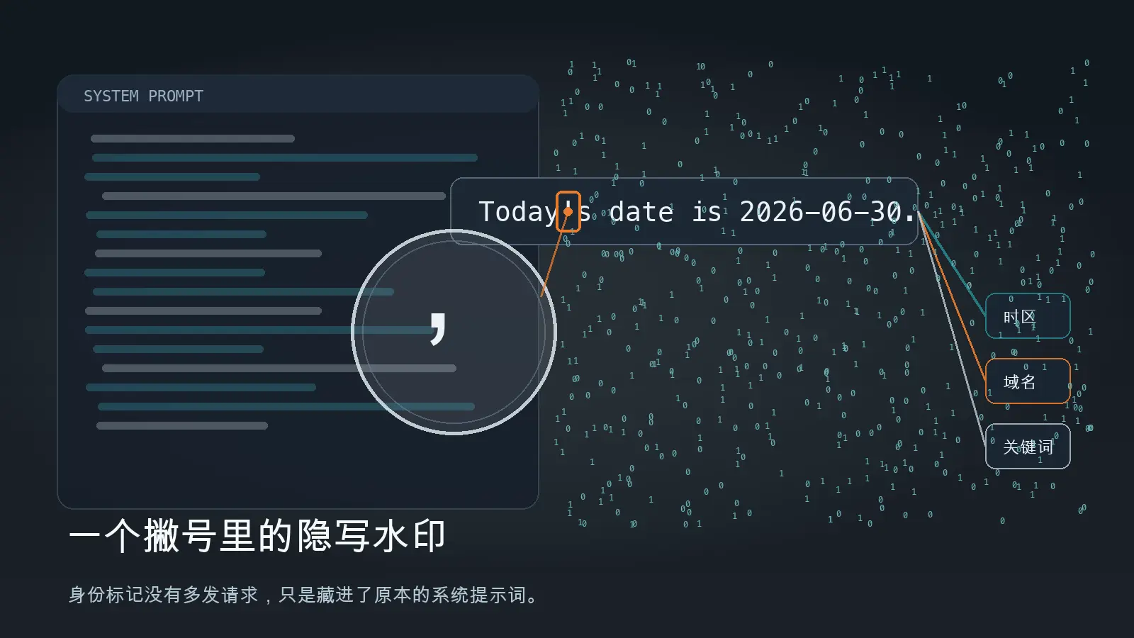 一个撇号里的隐写水印