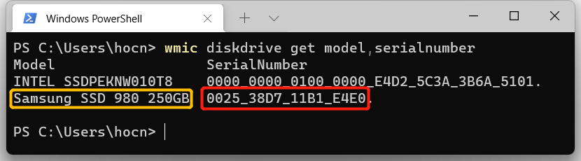 如何查看硬盘序列号(S/N)_serialnumber是硬盘序列号吗-CSDN博客
