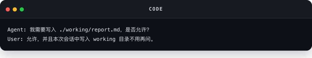 Code code block