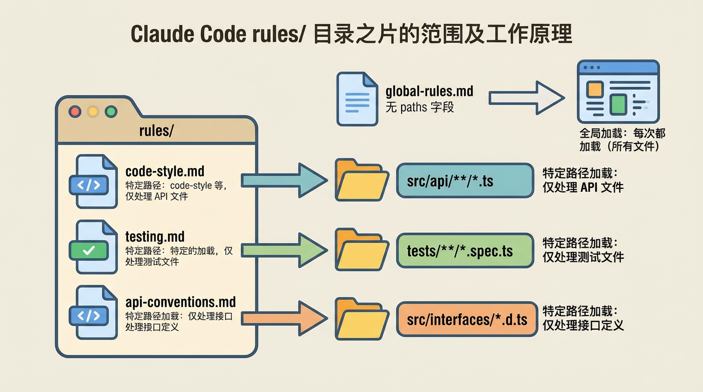 rules 目录路径作用域工作原理