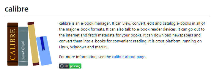 calibre 项目介绍图