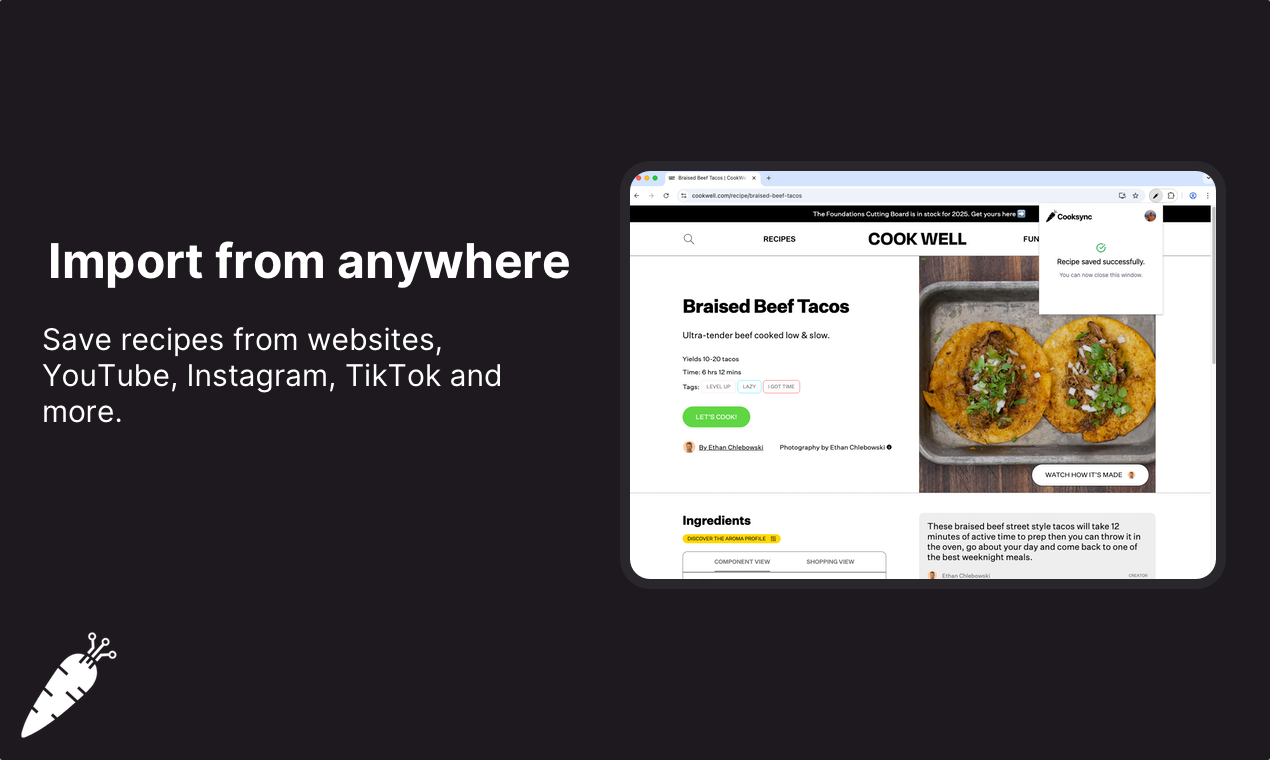 Cooksync