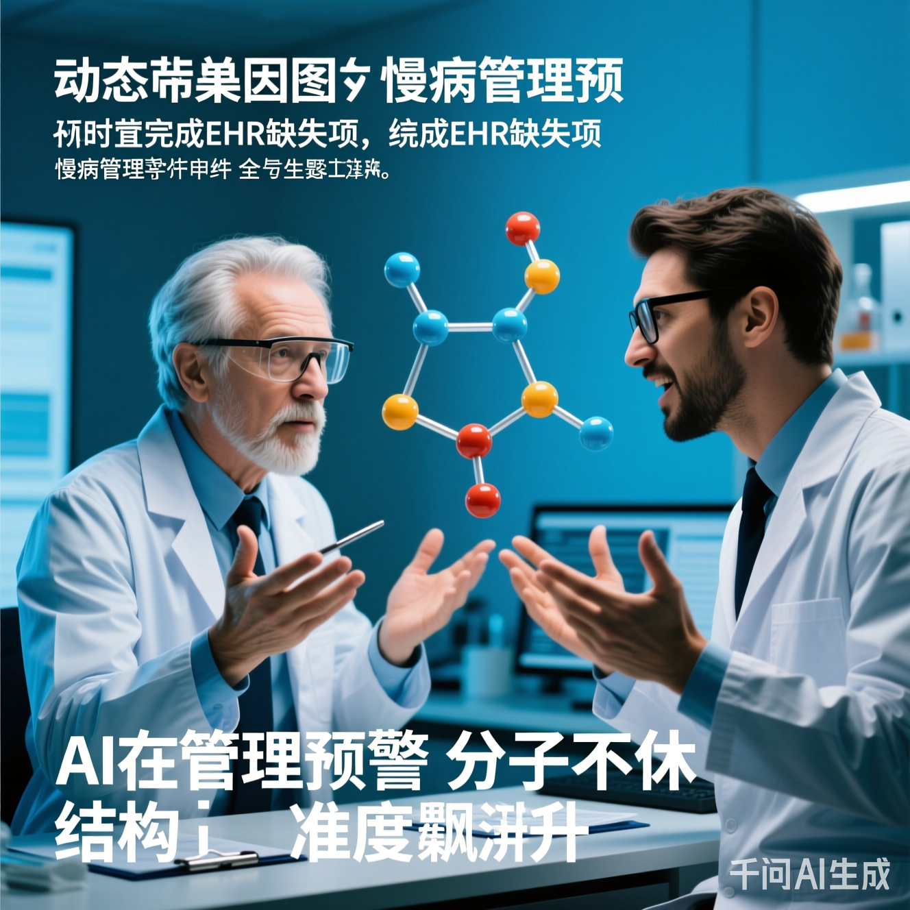 科学家和AI在分子结构上争论不休