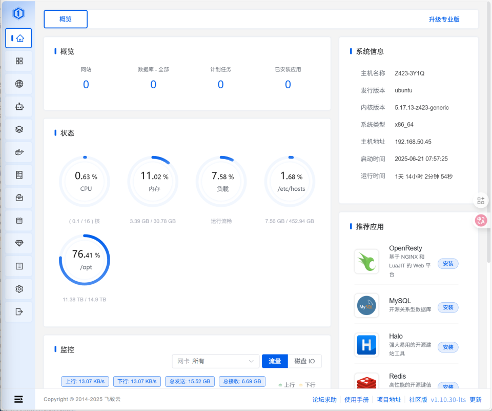 菜鸟变大神！上百Docker服务一键部署，极空间搭建运维神器『1Panel 』_极空间安装1panel