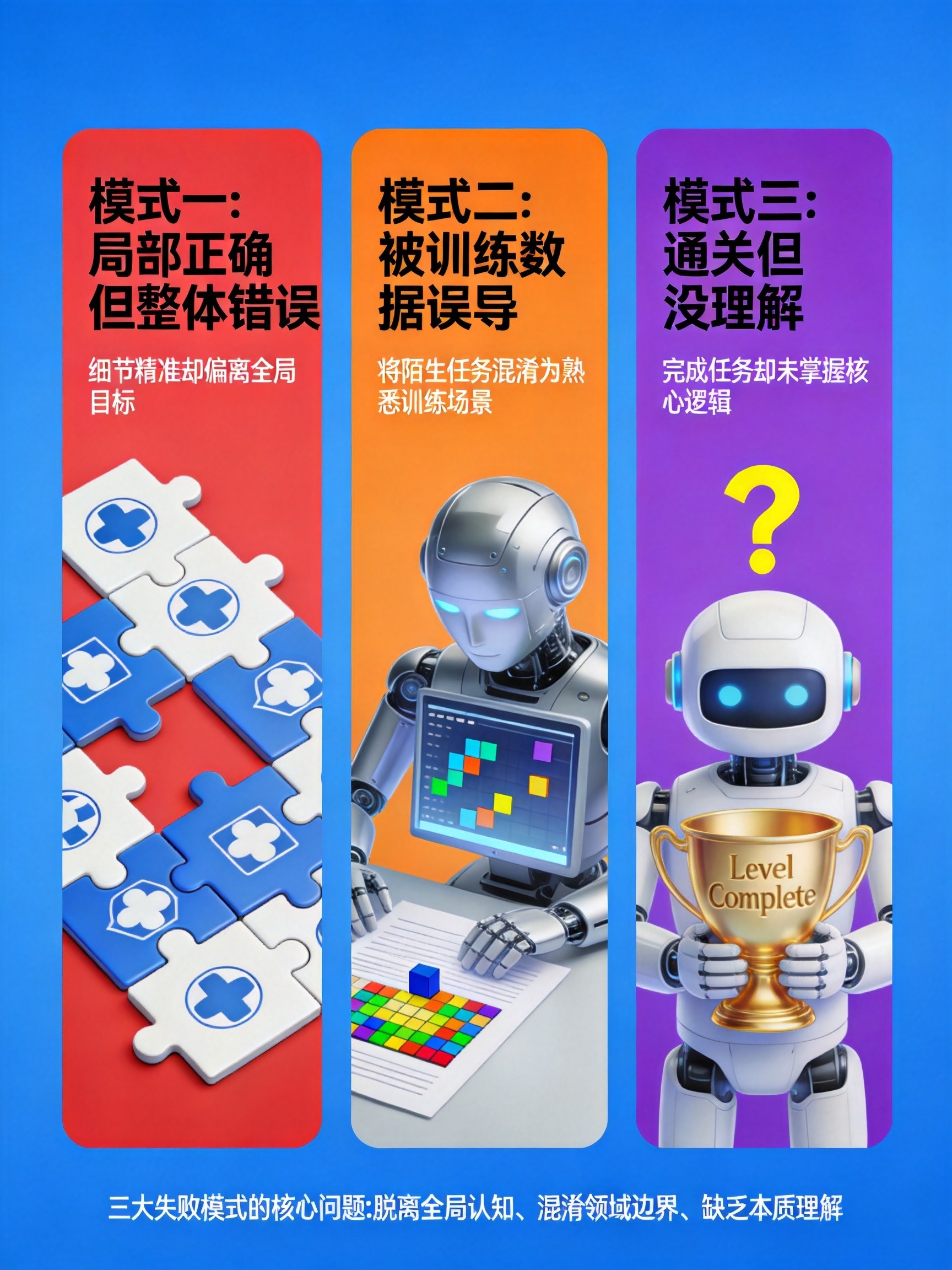 三大失败模式示意