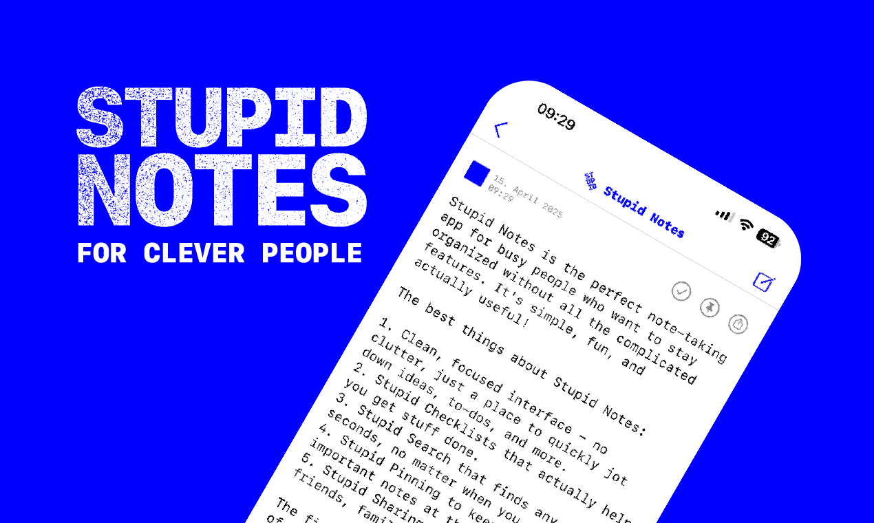 Stupid Notes