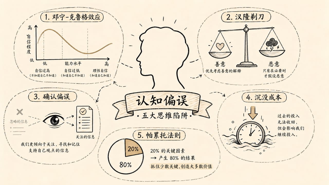 认知偏误五大陷阱