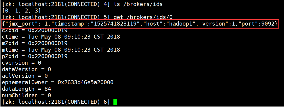 Kafka在zookeeper中的存储-CSDN博客