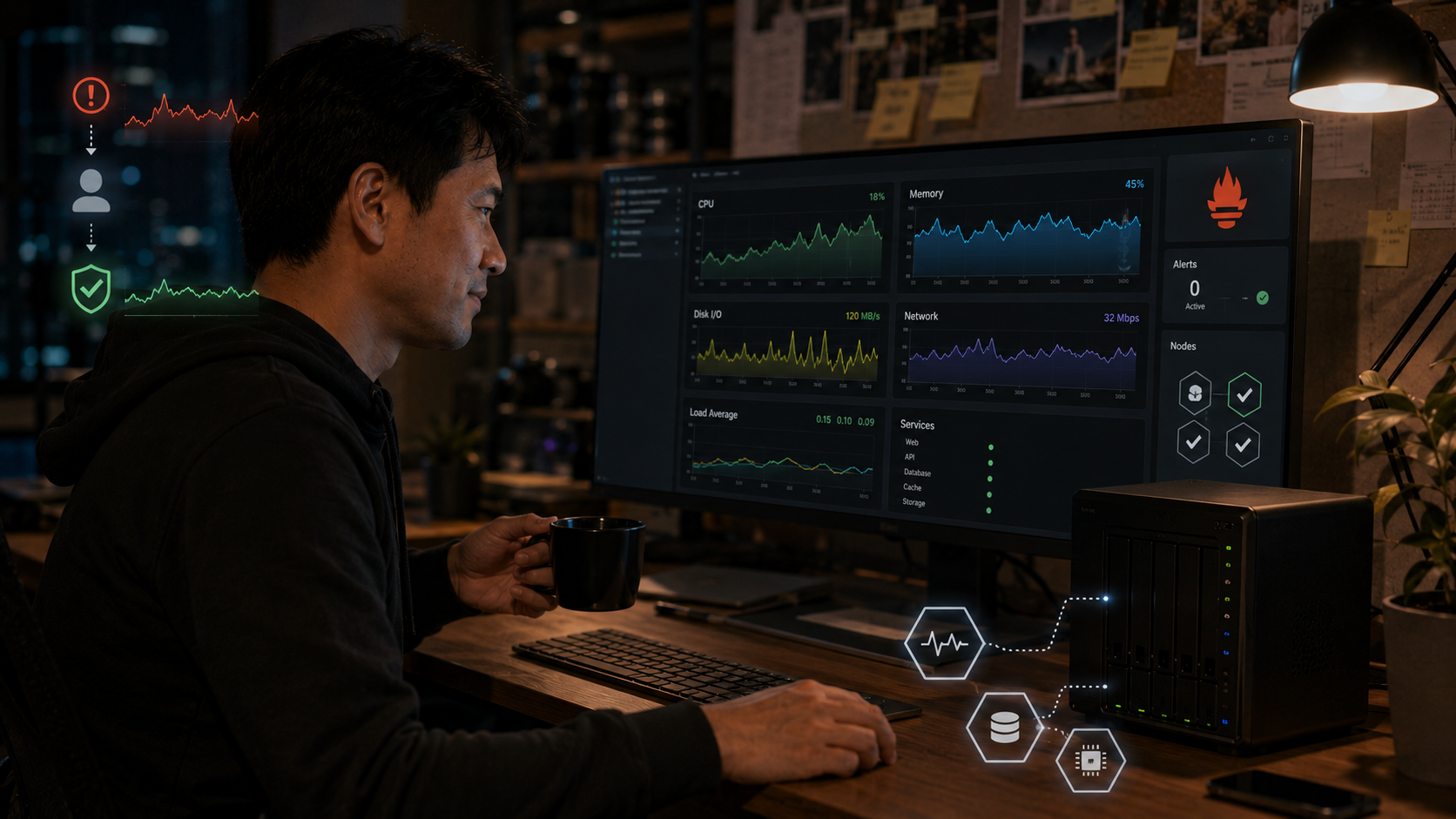 Prometheus与Node Exporter服务器监控实景
