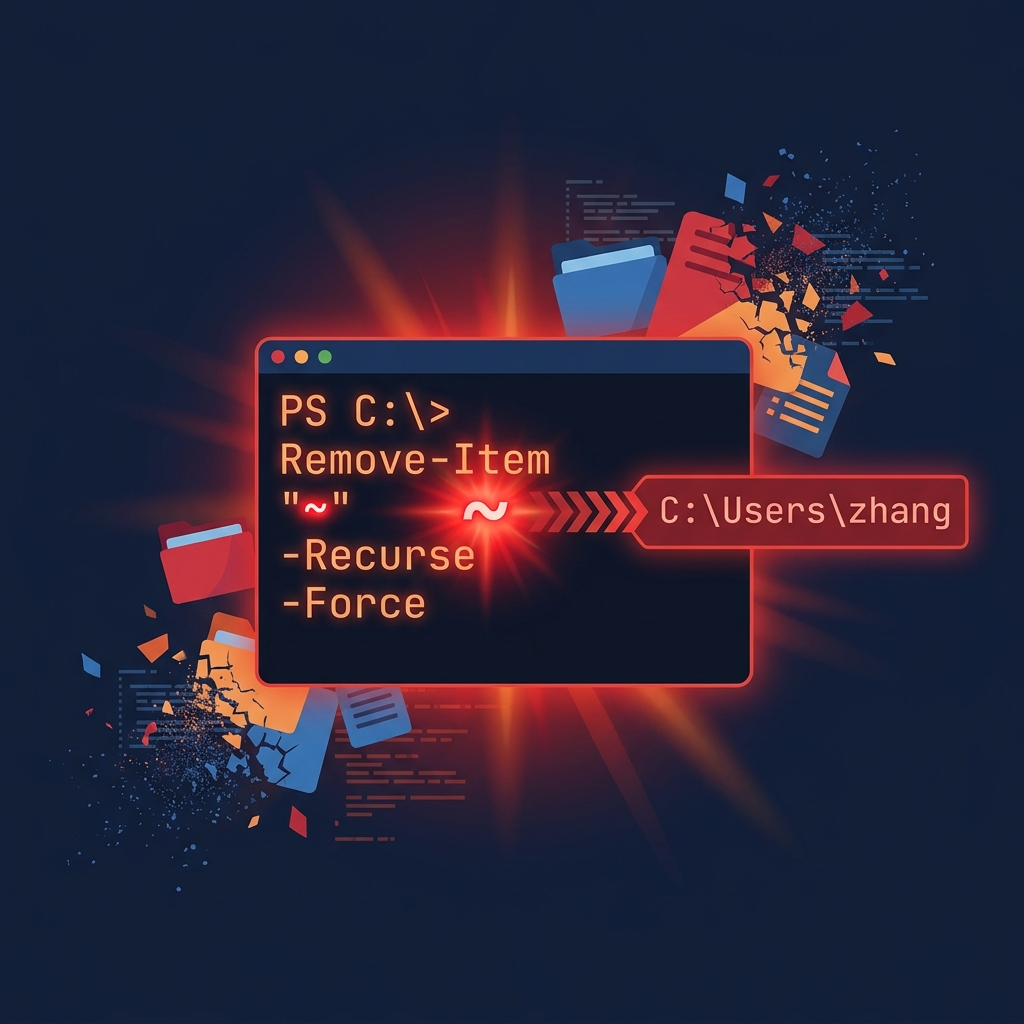 PowerShell 波浪号陷阱:引号并不能阻止 被展开为家目录