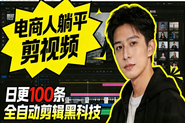 电商视频自动生成工作流程