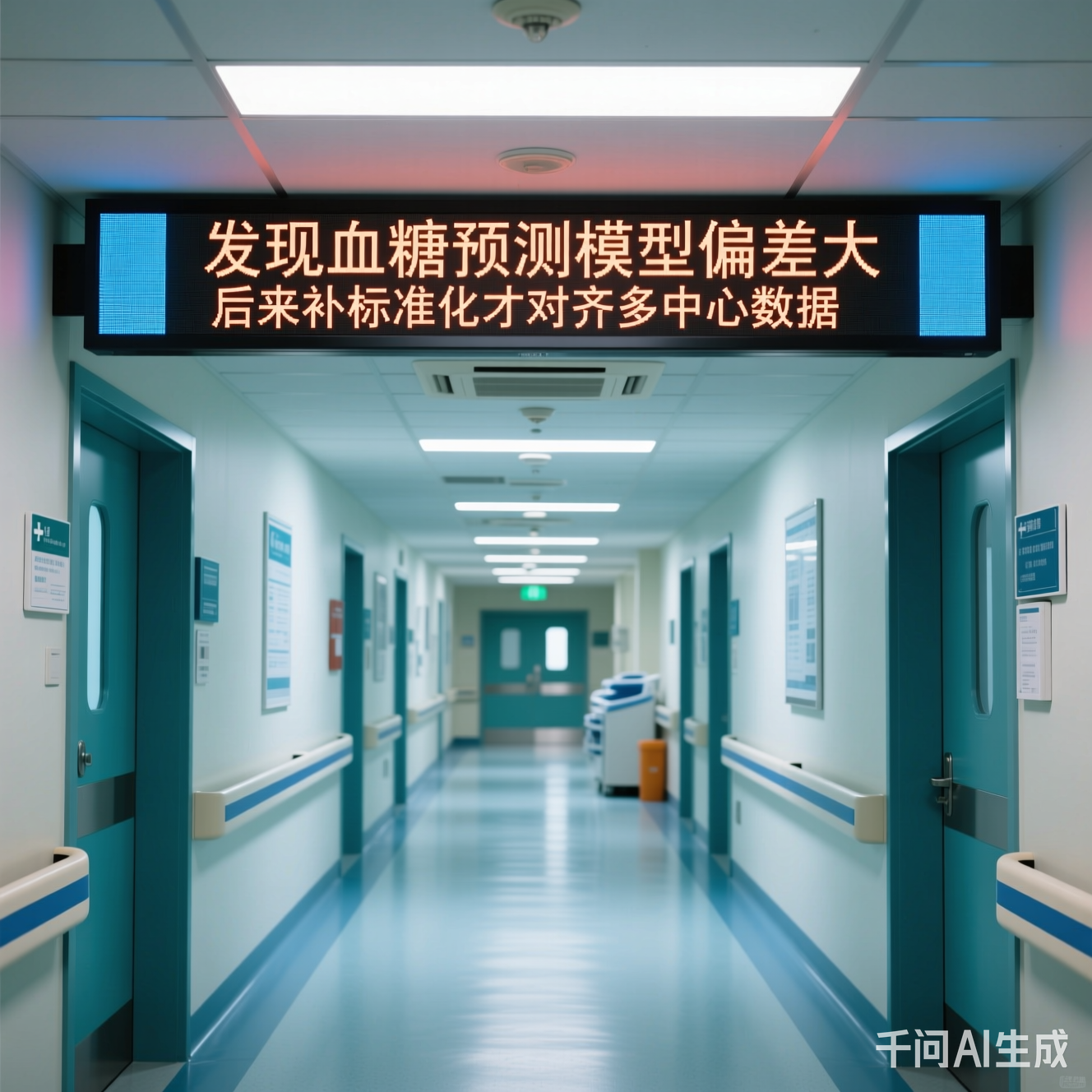 医院走廊电子屏
