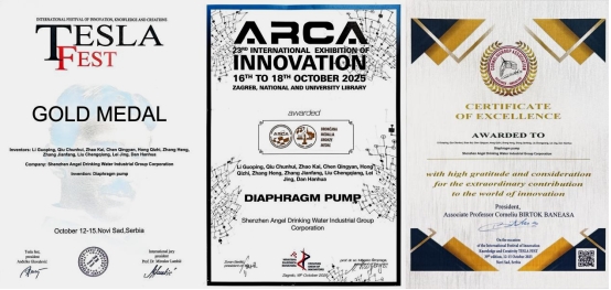 安吉尔亮相两大国际科创盛会 获颁多项荣誉彰显中国净水科技硬实力