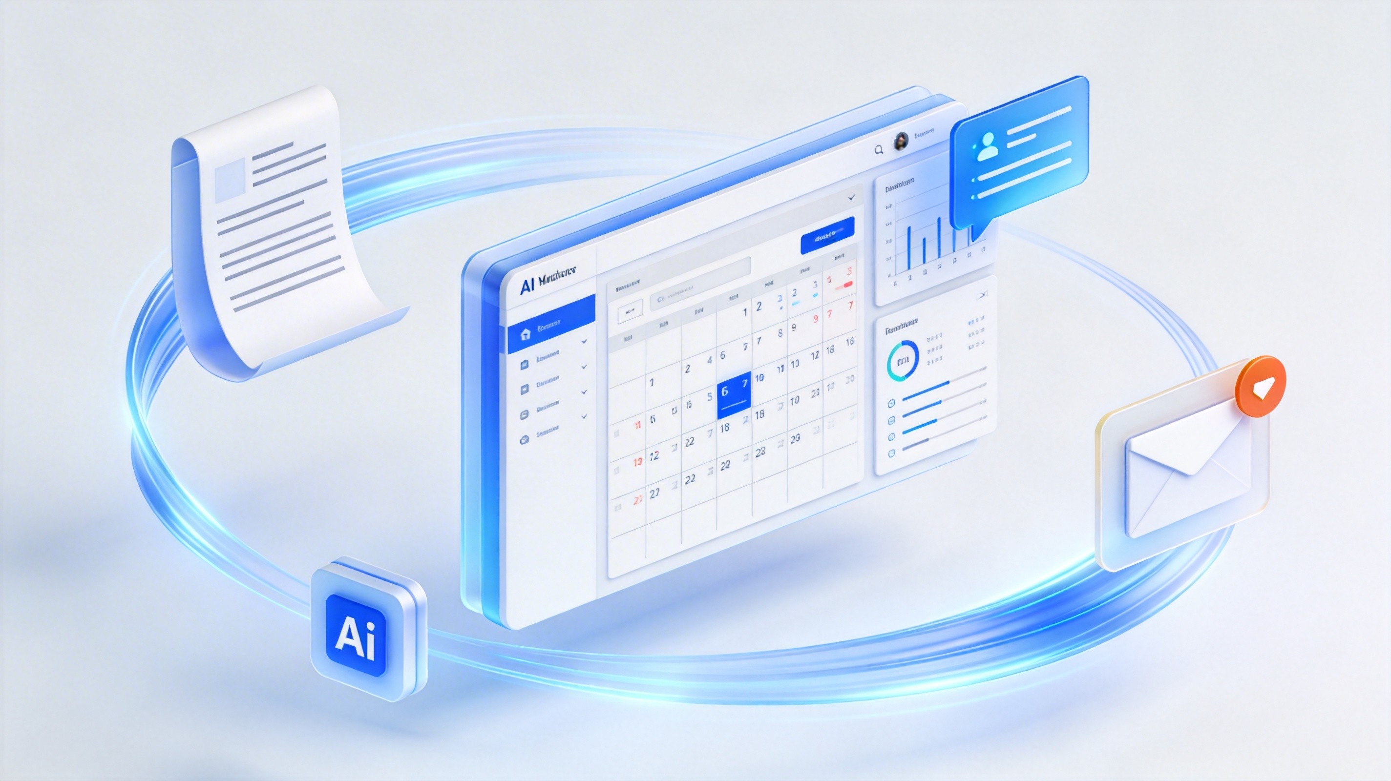 智能办公集成 - 展示AI在办公自动化中的综合应用