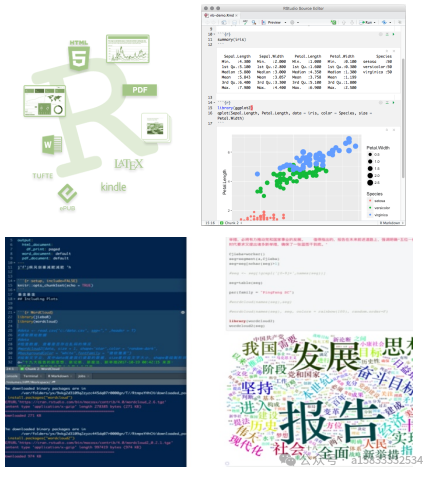 R 的安装、使用、编程以及 R 语言独特的语法和用法,常用气象水文图形的汇制_气象水文可视化软件-CSDN博客