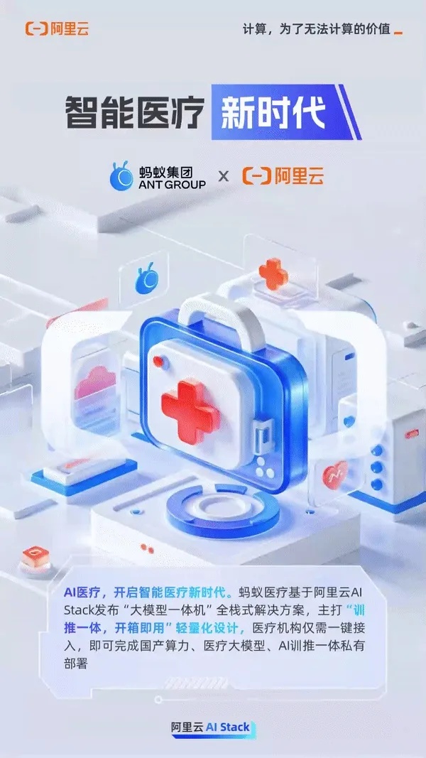 阿里云AI Stack一体机部署在医疗场景中开箱即用_1