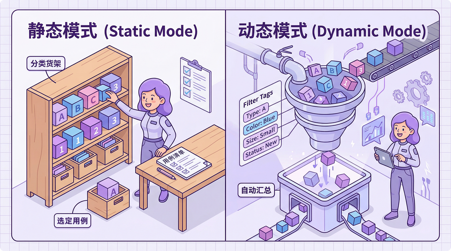 静态模式与动态模式