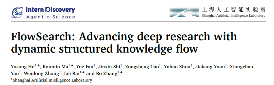 FlowSearch：构建动态知识流的AI研究框架，程序员必学的DeepResearch新范式，建议收藏！-CSDN博客