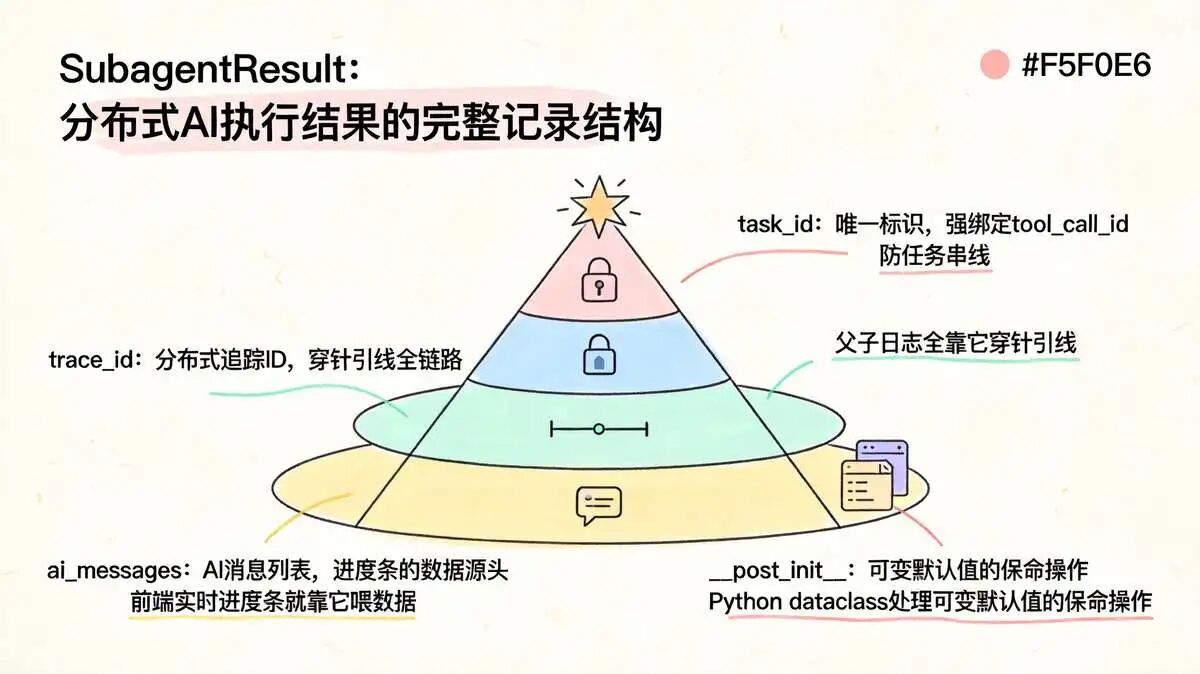 十四、执行结果记录：SubagentResult 关键信息全记录