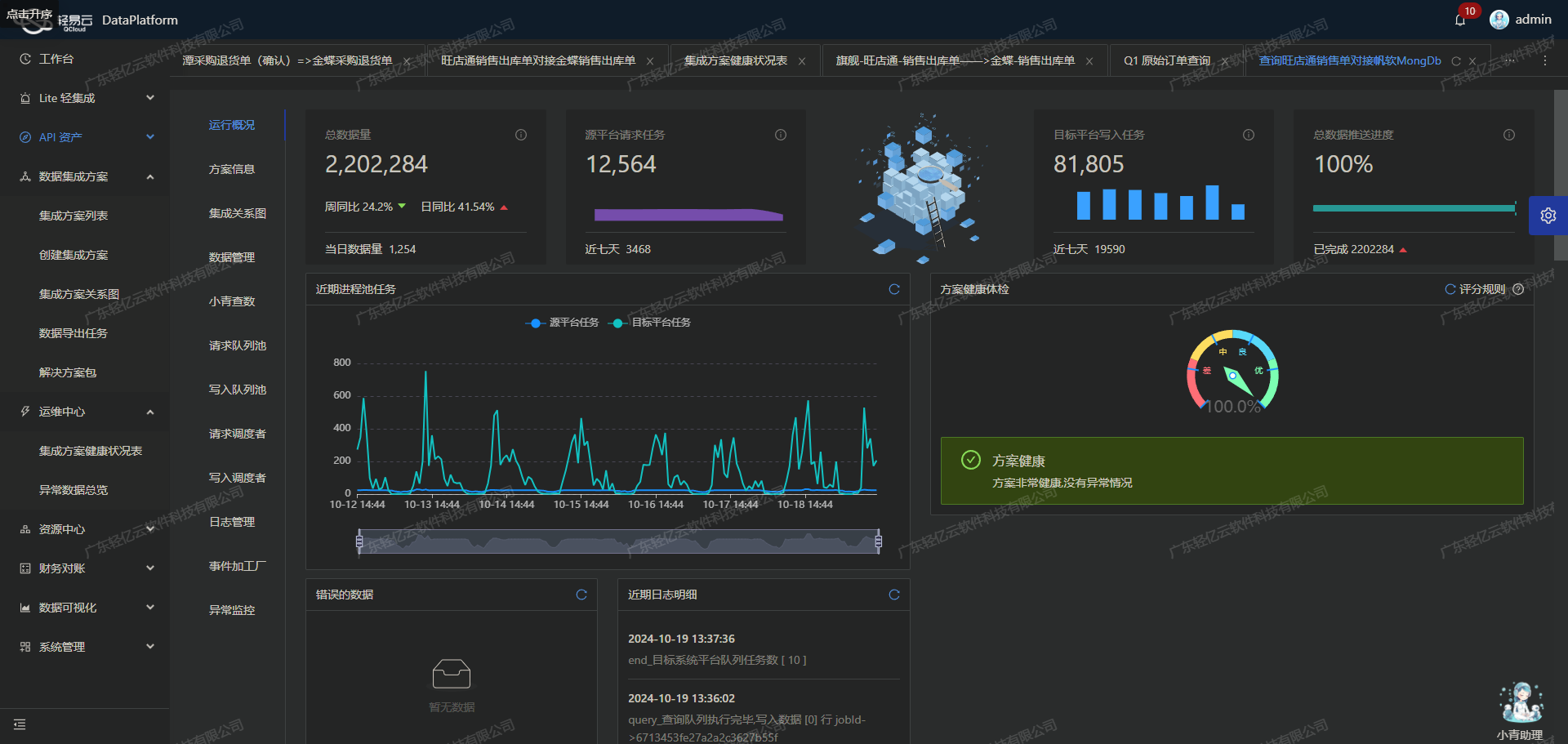 金蝶与CRM系统接口开发配置
