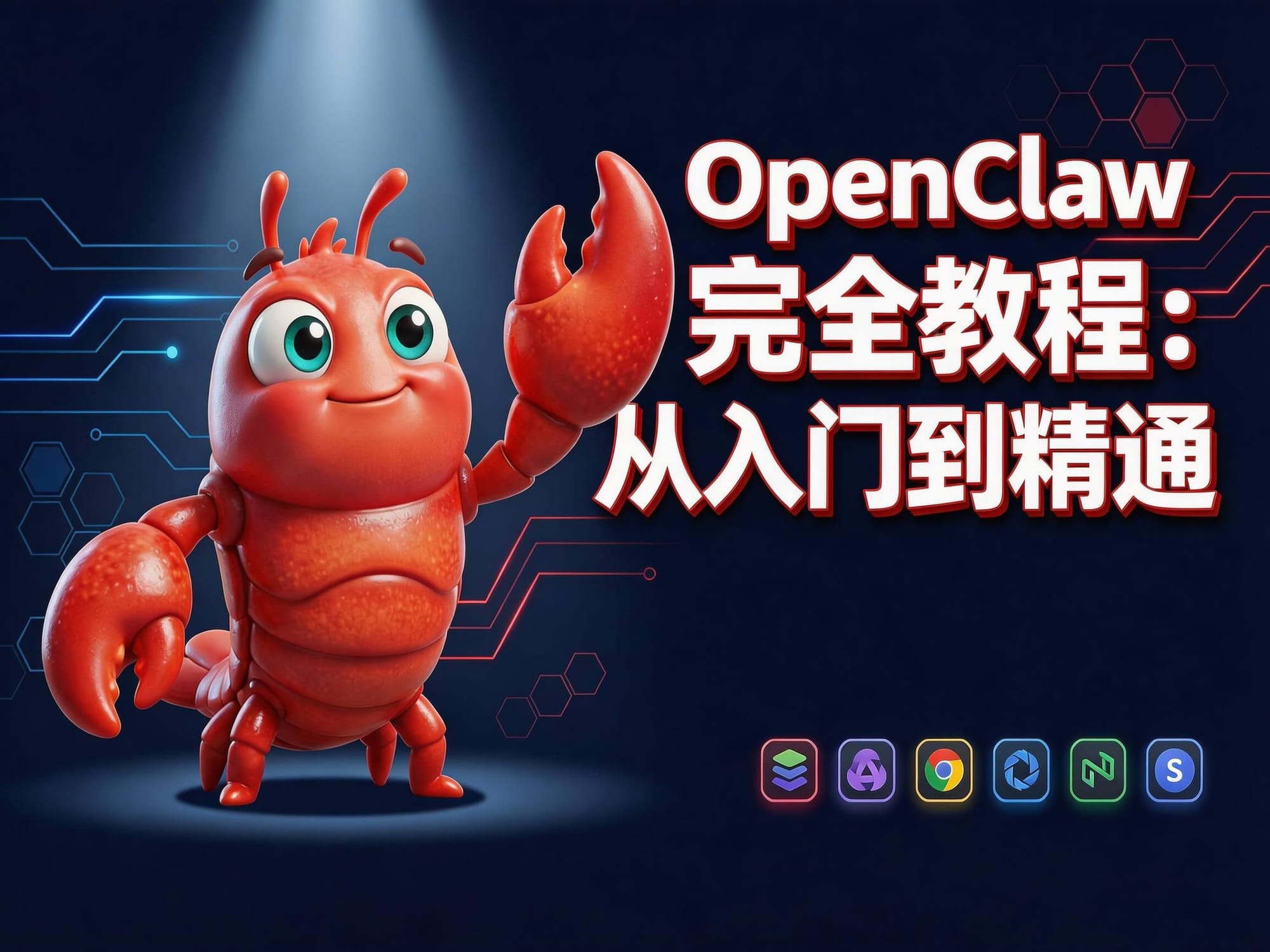 OpenClaw 完全教程：从入门到精通