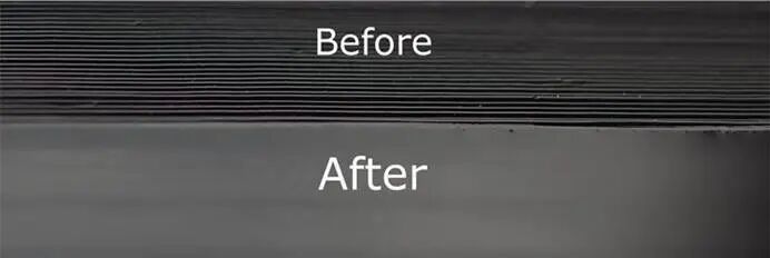 comparing 3D printed FFF with and without MTH smoothing