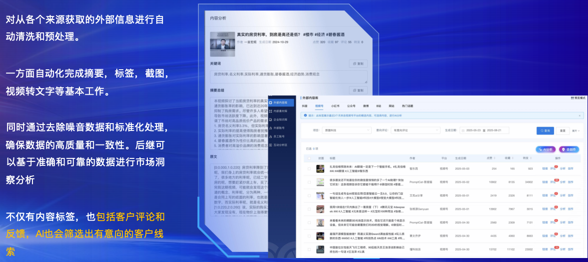 意向线索自动发现-天眼市场洞察