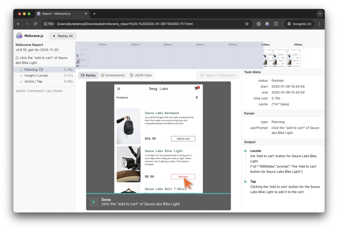 Midscene.js：AI 驱动的 UI 自动化框架_midsence