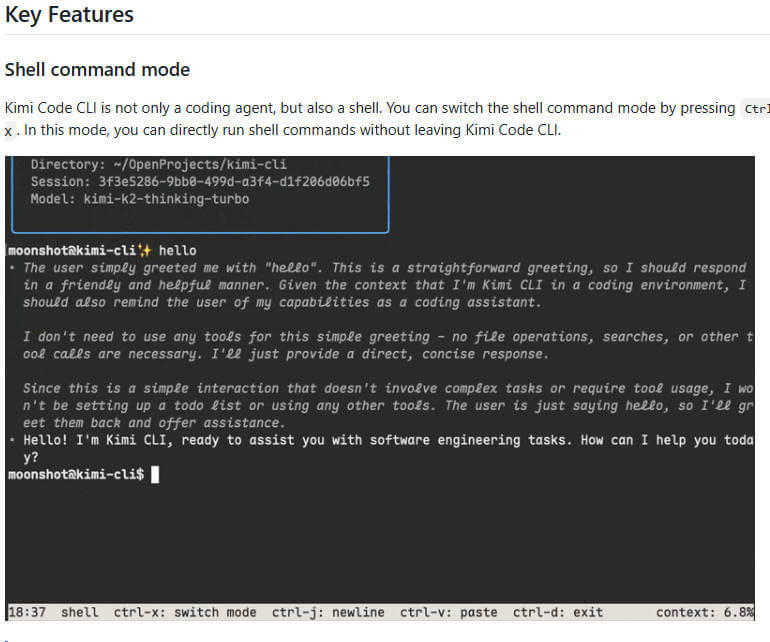 kimi-cli 项目介绍图