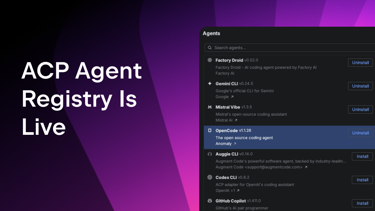 ACP Agent Registry