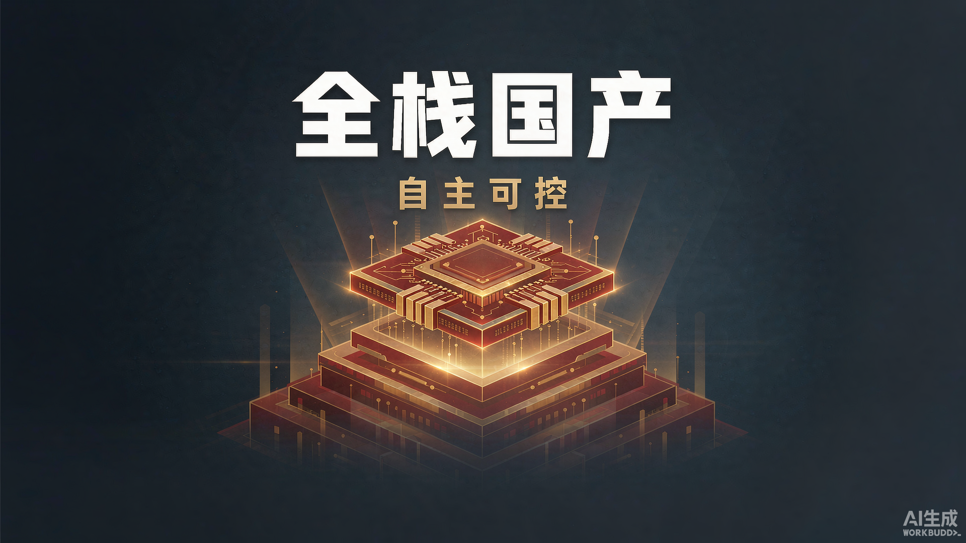 全栈国产底座示意图
