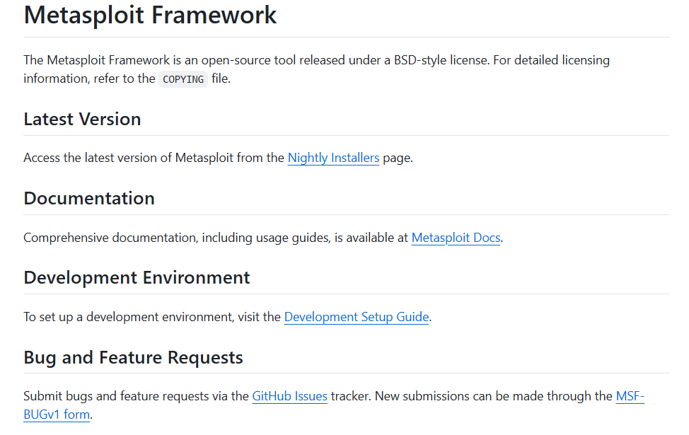 metasploit-framework